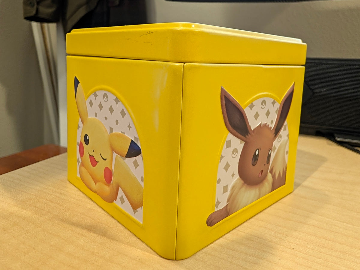 Pokemon 25th Anniversary Collector’s Tin - Pikachu and Eevee Design
